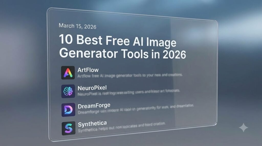 free AI image generator tools